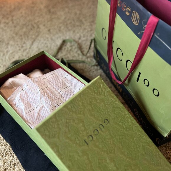 GUCCI ACE LIMITED EDITION SNEAKERS 100TH ANNIV - MENS SIZE 11.5-12 USA (RARE) - Picture 5 of 10